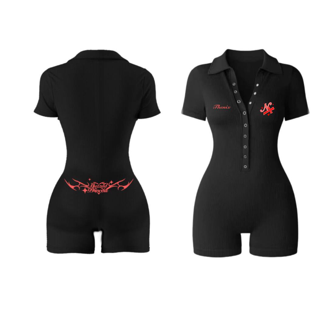 MUZZED PRINCESS ROMPER